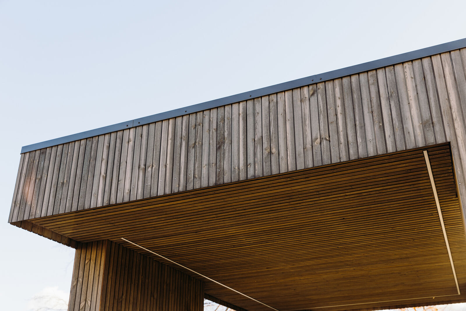 Gevelbekleding in hout